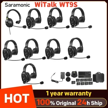 Saramonic Witalk WT9S Belaidžio Ryšio laisvų Rankų įranga Dvipusis Mikrofonas Sistema Jūrų Laivu Treneriai, Komandinio darbo ir Komunikacijos laisvų Rankų įranga