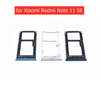 už Xiaomi Redmi 11 Pastaba SE Kortelės Plokštelės Laikiklį Micro SIM į Nano SIM Kortelę SD Kortelės Lizdas Adapteris Turėtojas Remontas, Atsarginės Dalys