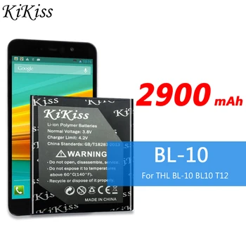 2900mAh KiKiss BL-10 Aukštos Kokybės daugkartinio Įkrovimo Baterija Thl BL 10 BL10 T12 Mobiliojo Telefono Pakeitimo Didelės Talpos Baterijas