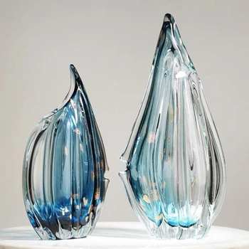 Šiaurės Stiklo Vaza Apdailos Kambarį Dekoruoti Gėlių Vaza Šviesos Prabangus Valgomasis Stalas Stiklas Skaidrus Hydroponic Vaza