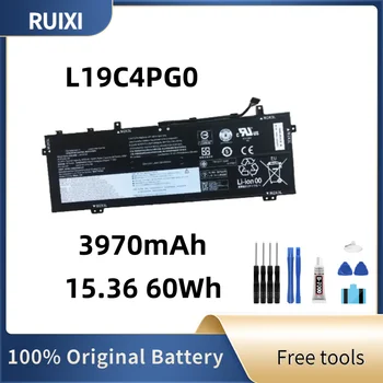 100% RUIXI Originalus Laptopo Baterijos L19C4PG0 L19M4PG0 Už Legiono Y9000X Y740S-15IMH SB10W67233 SB10V26975 SB10V26972 5B10W67240