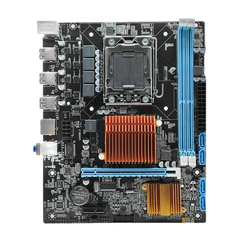 X58 LGA 1366 Stalinis Kompiuteris Mainboard Suppot DDR3 RAM Atminties Xeon Staliniai kompiuteriai pagrindinė Plokštė PCI-E 16X Grafika Kortelės Lizdas