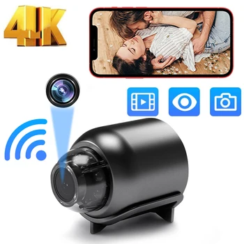 WiFi Mini Kamera, Stebėjimo Kameros, Apsaugos Naktinio Matymo Nuotolinio Stebėti 140° Plataus Kampo Smart Home Video Recorder