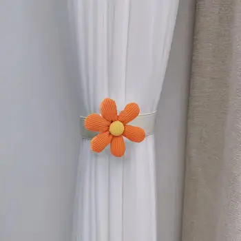 Užuolaidų Dekoras Dekoratyvinis Užuolaidos Ryšius 3d Gėlių Dizainas patogus montavimas Jokių Priemonių, Reikalingų Miegamojo Lango Gydymas