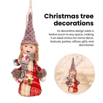 Stalo Dekoracijos Kalėdų Žavinga Kalėdų Papuošalai Žavinga Gnome Lėlės Beveidis Papuošimai Šventiniai Namų Dekoro
