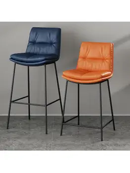 Baro Kėdės Atlošas Modernaus Minimalistinio Šviesos Prabanga Kaustytomis Geležies Aukštos Taburetės Namų Baro Kėdės Baro Kėdė Aukštos Kėdžių, Baro Kėdžių