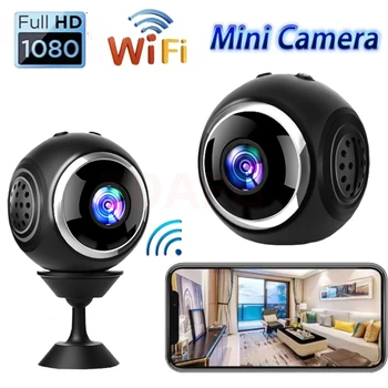 1080P Mini Wifi Kamera, Micro Stebėjimo Kamera Belaidė Lauko Kamera Kūdikių Stebėjimo Su Infraraudonųjų spindulių Naktinio Matymo Kameros