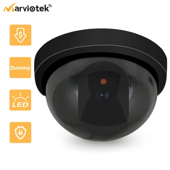 Pranešk apie netikrą Kamera, Wireless, Vaizdo Stebėjimo home security Manekeno Kameros LED apšvietimas Netikrą Dome Imituoti Vaizdo Stebėjimo Kameros