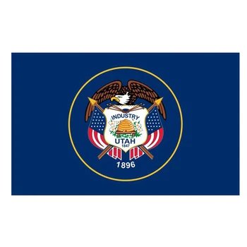 Flagnshow 100% Poliesteris Amerika JAV Jutos valstijos vėliava