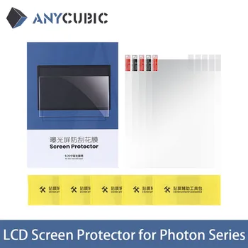 ANYCUBIC 3D Spausdintuvo Dalys Screen Protector Nustatyti Fotonų M3(Plius) Mono 4K Mono X 6K(4K) 6.23, 7.6, 8.9, 9.25 colių 5vnt/Daug