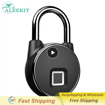 1/2/3PCS Tuya Smart Lock pirštų Atspaudų Spynos Smart Kabineto Spynos Užraktas Bendrabutyje apsaugos nuo Vagystės Užrakto USB Įkrovimo Saugumo