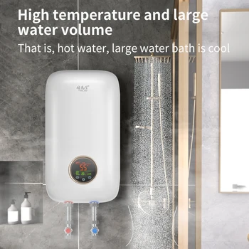 Momentinis elektrinis vandens šildytuvas greitai šildymo namuose, vonios kambaryje dušo kabina be vidaus kintamo dažnio termostatas