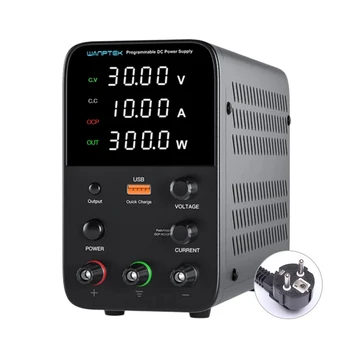 Programuojamas DC Maitinimo šaltinis AC 110V, 220V Įtampos Keitiklis 5/10A DC Konverteris USB Greita Įkrovimo Skaitmeninis Displėjus, Aukšto Tikslumo