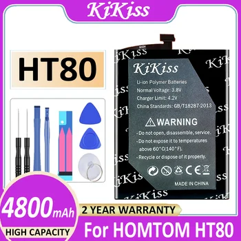 Originalus KiKiss Baterija HT 80 4800mAh Už HOMTOM HT80 Bateria