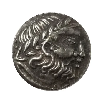 1Pcs SENOVĖS GRAIKŲ riteris MONETOS KOPIJA progines monetas-replika medalis kolekcionuojamų metalo rinkti dovanų gražus