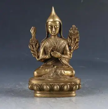 Kinijos Žalvario Tibeto Budizmas Rankų Darbas Raižyti Skanda Statula
