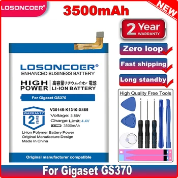 LOSONCOER Geros Kokybės Baterija 3500mAh Baterija V30145-K1310-X465 už Gigaset GS370 mobilusis Telefonas