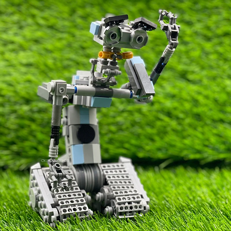 Johnnyed 5 Modelio SS Filmą Trumpuoju Jungimų Karinės Emocinis Roboto Kūrimo Bloką Nustatyti Astroed RobotsBrick Žaislas Vaikams Dovanos