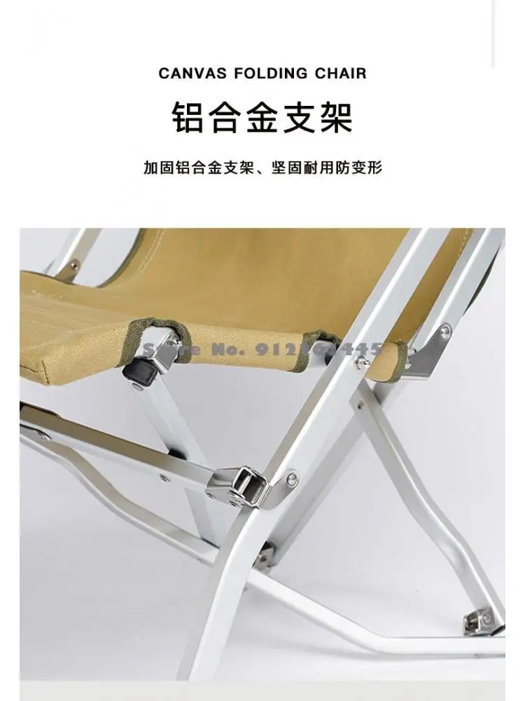 Lauko Kempingas Sulankstomoji Kėdė Trys Kartos Kėdė Nešiojamų Automobilio Aliuminio Lydinio Drobės Bambuko Medienos Fotelis Žvejybos Kėdė