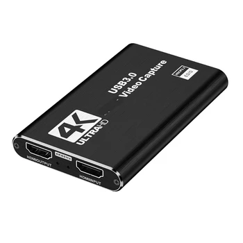 USB3.0 Žaidimo Vaizdo plokštė Live Transliacijos Transliacijos Mic in Dropship